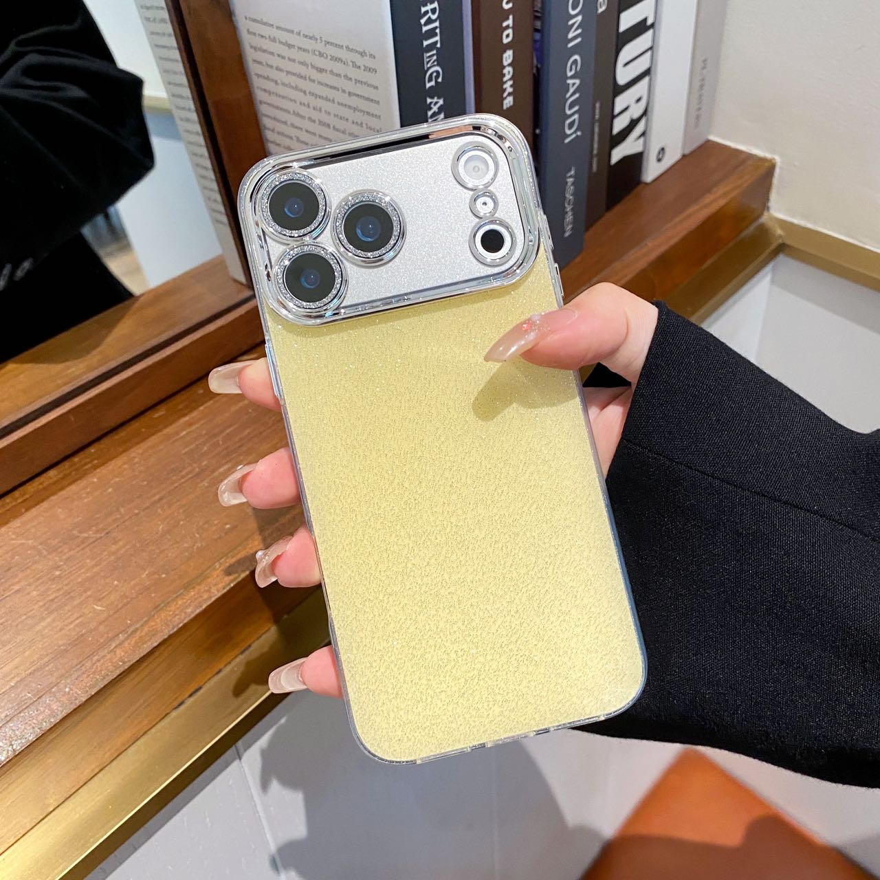 iPhone 17 Pro Max Tempered Glass Shockproof - back view