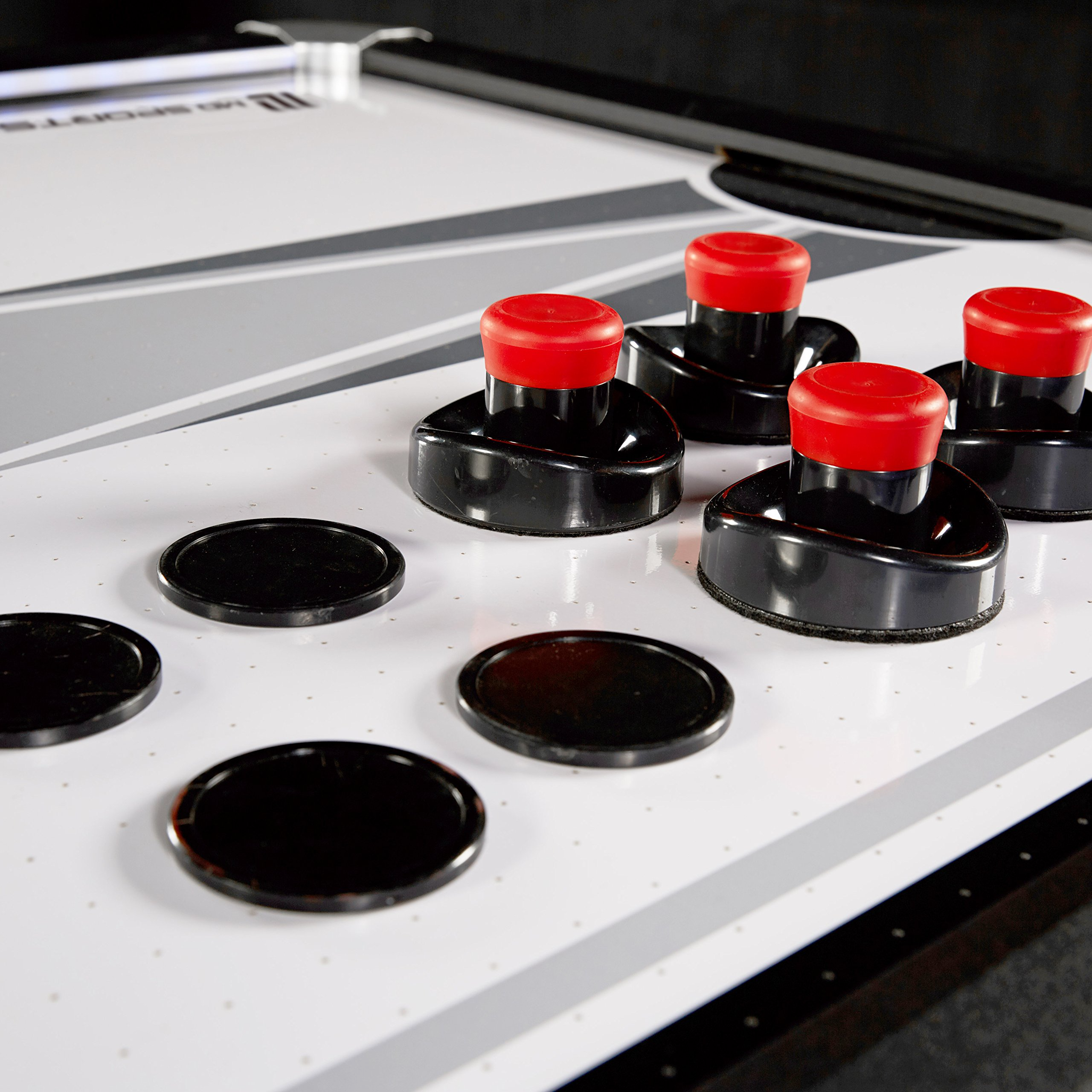 Titan 7.5 ft. Air Powered Hockey Table with Overhead Scorer