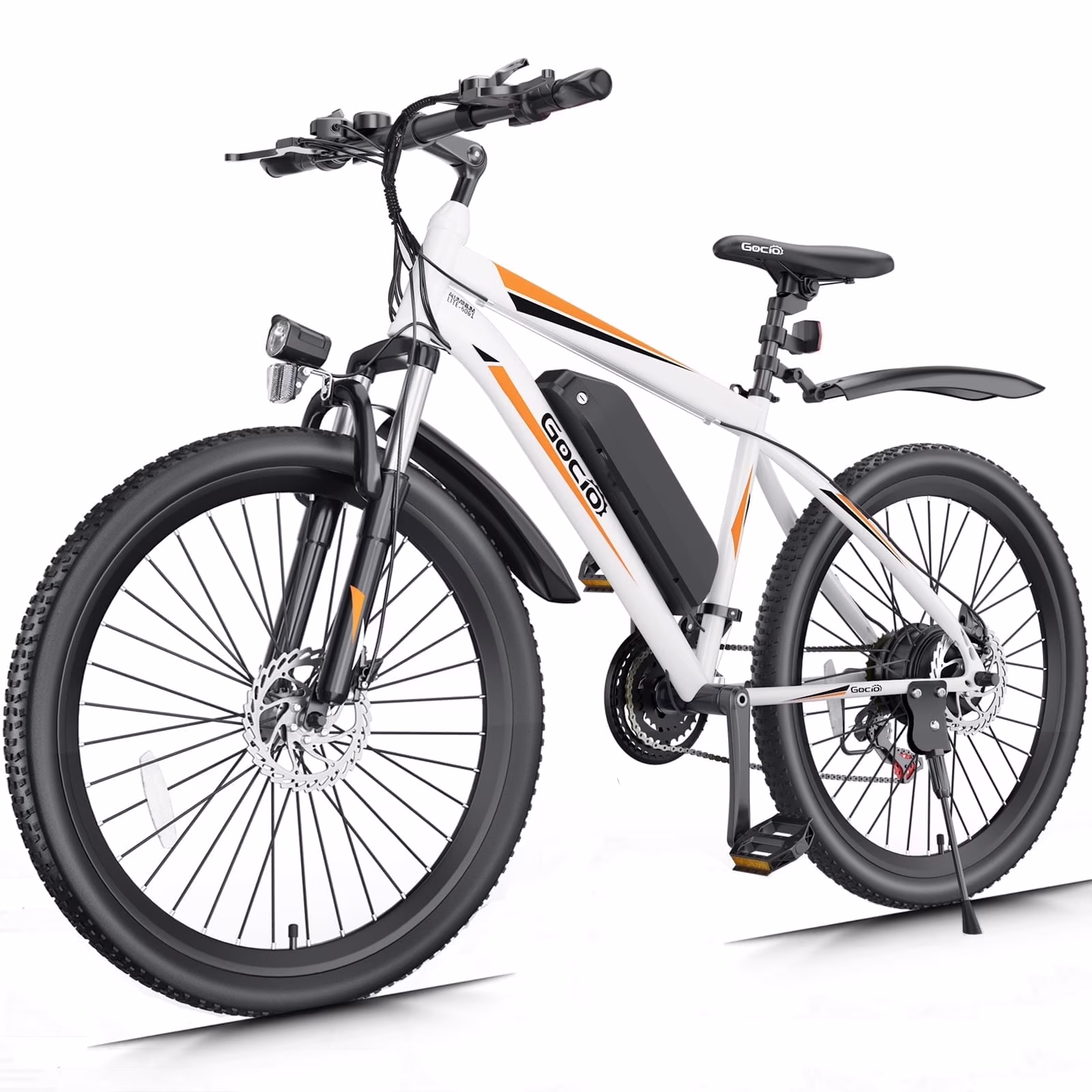 Gocio 26in Electric Mountain Bike, 500W, 48V 375Wh, 21-Speed