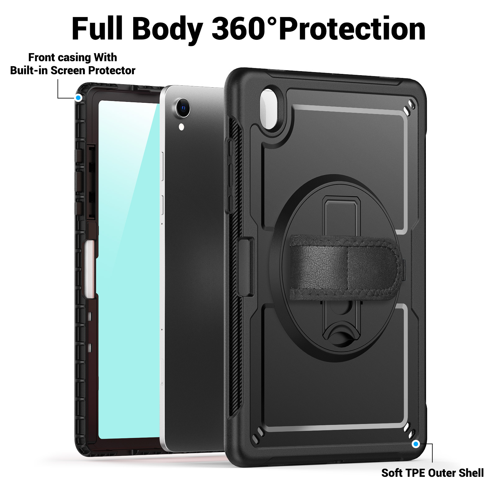 Galaxy S11 Protective Case Full Coverage - back view
