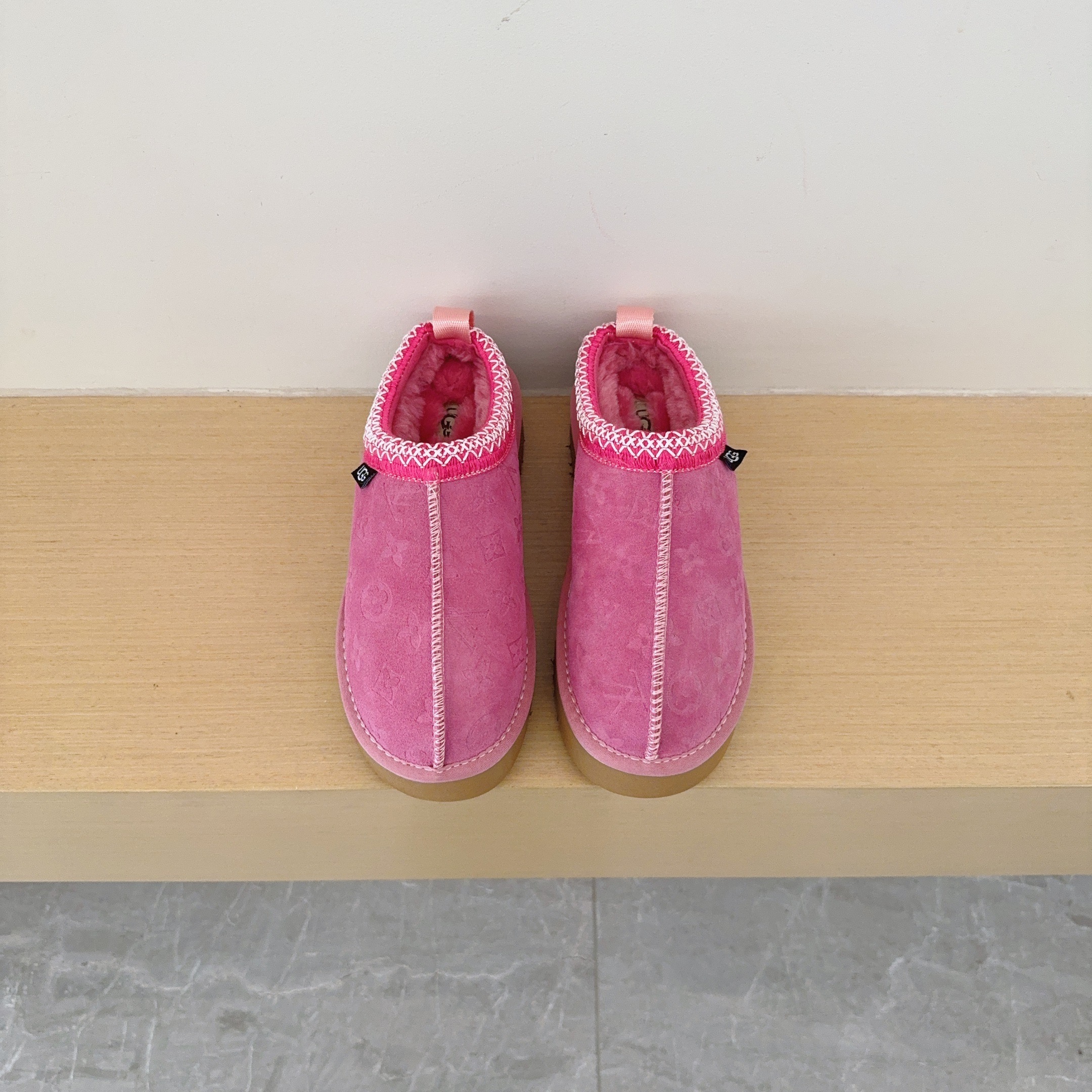 UGG Kids Collaboration Series Platform Ethnic Pattern