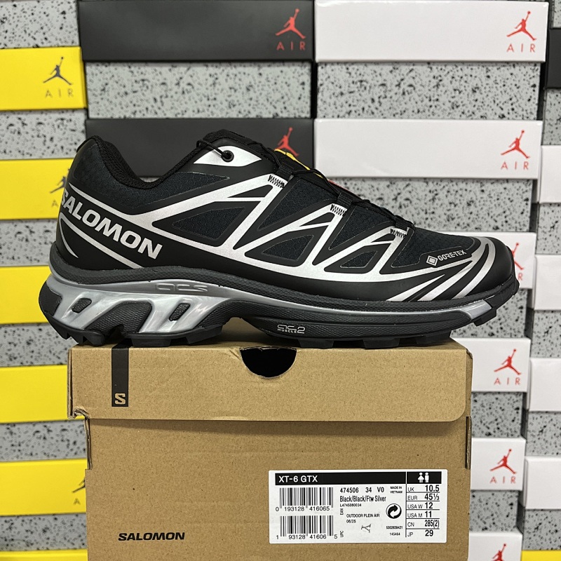 Salomon XT-6 Black Silver Edition C Sneakers