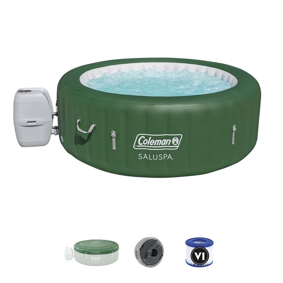 Coleman SaluSpa Inflatable Hot Tub Hot Tub W Heated Water System