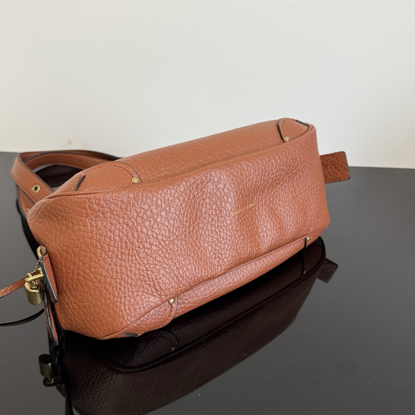 Coach drifter 31 shoulder bag in pebbled leather