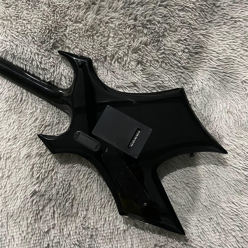 Burst Warlock Extreme Beast Electric Guitar Flamed 6 String HH Active