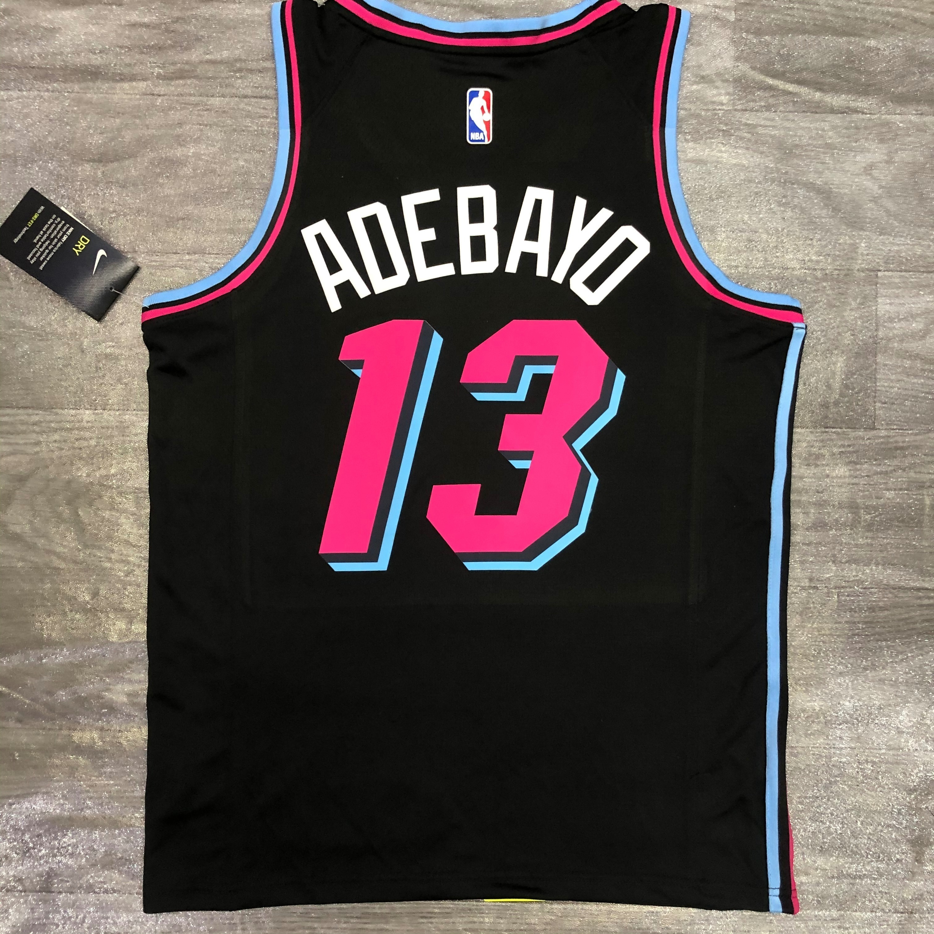Miami Heat Black Jersey No.13