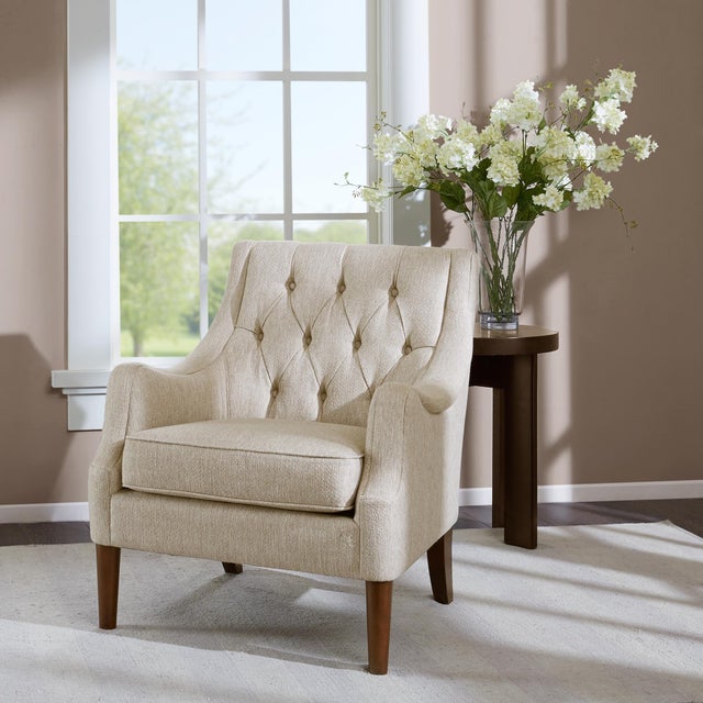 Madison Park Cassie Button Tufted Accent Chair