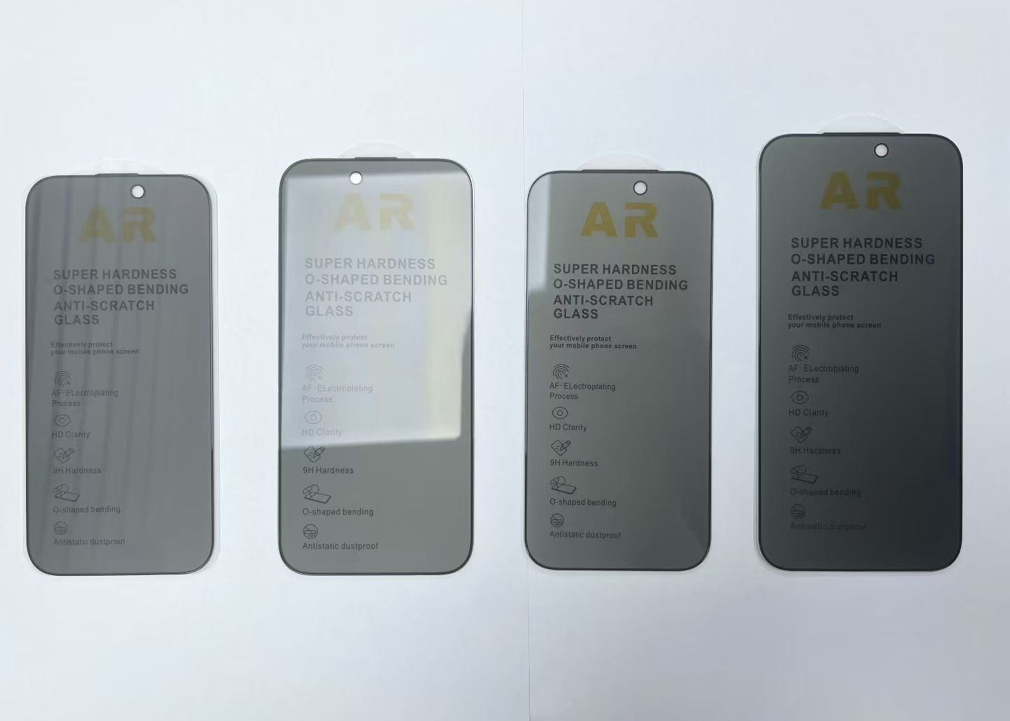 iPhone 16 Tempered Glass Privacy - back view