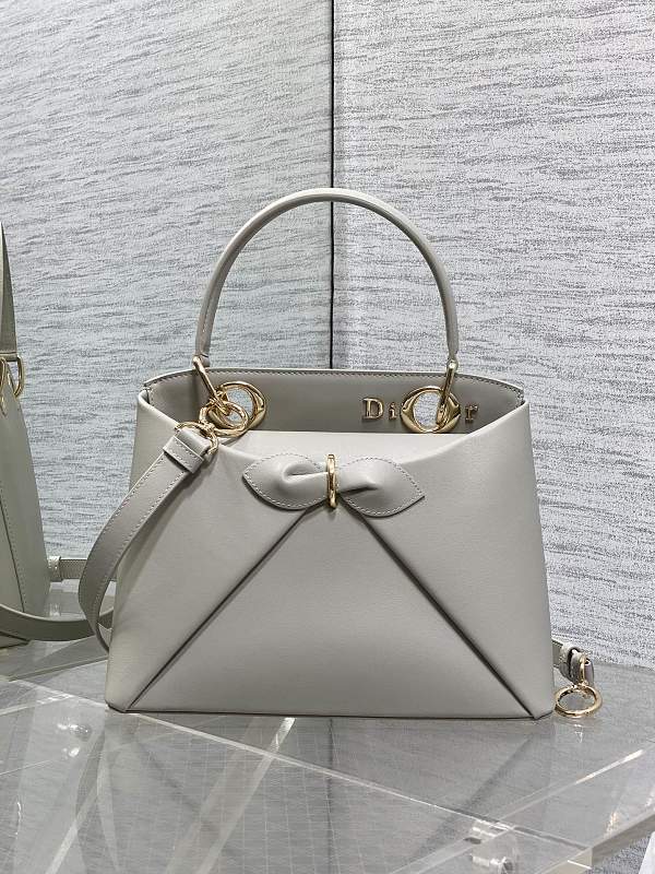 Dior Toujours Tote Bag Small White