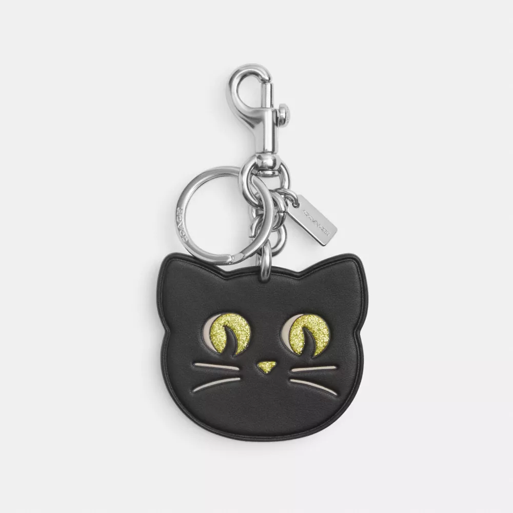 Halloween Cat Bag Charm
