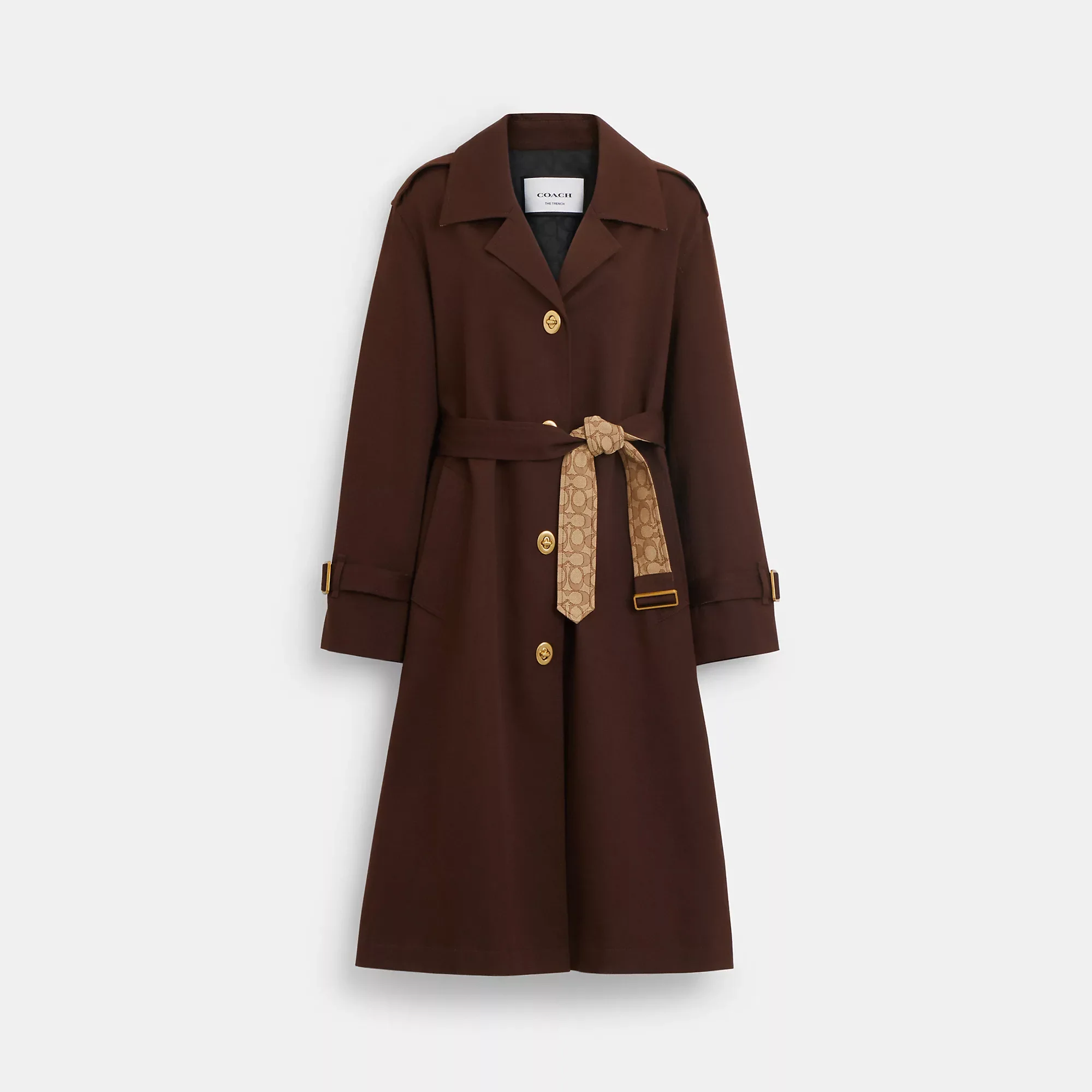 Outlet Turnlock Trench With Signature Details