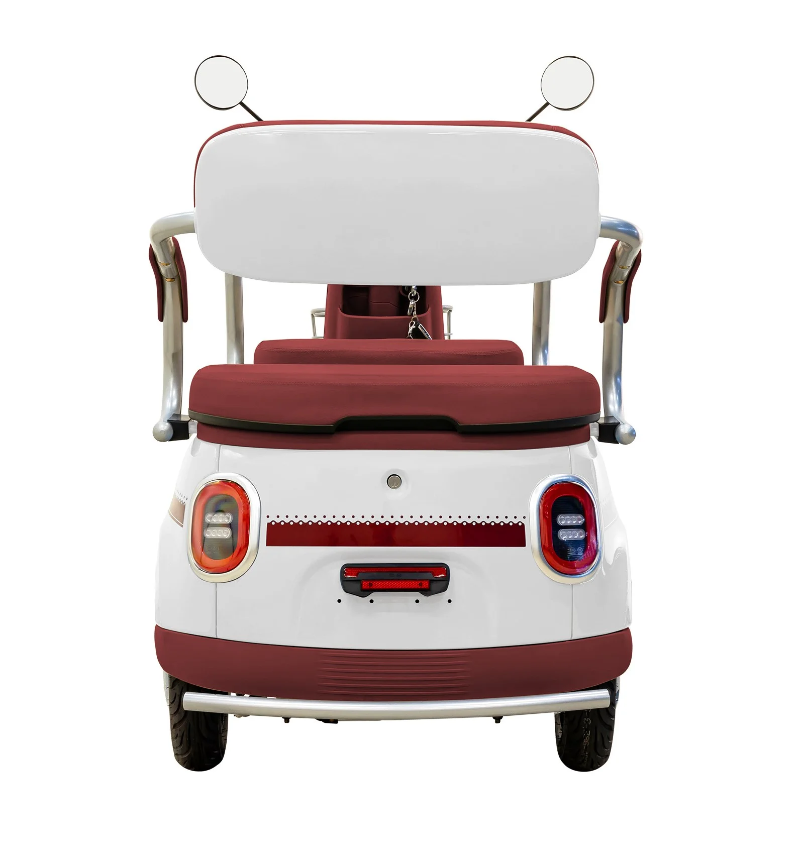Massimo MGC Two-Seat 3-Wheel Electric Cart, Blue