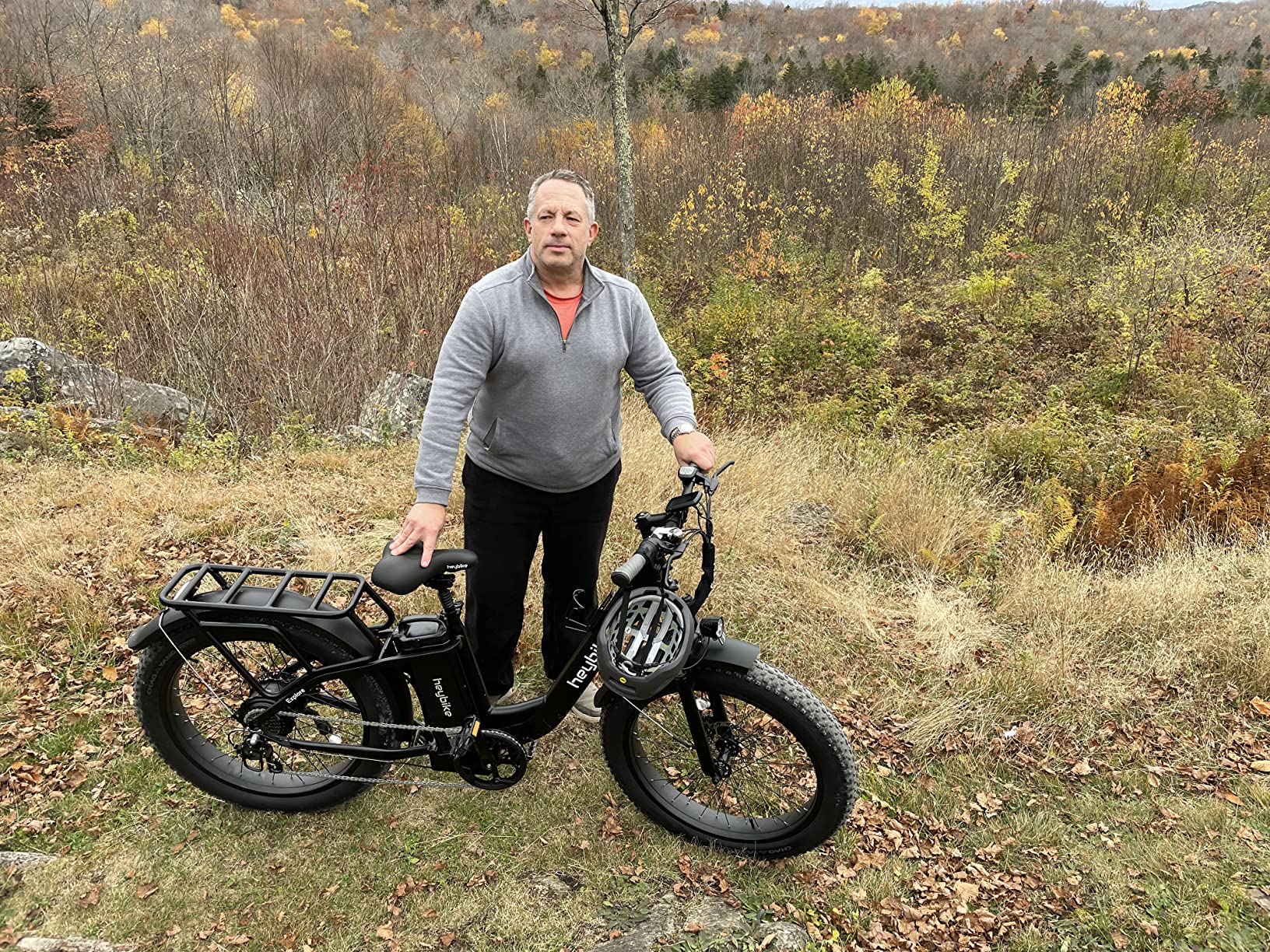 Heybike Explore Electric Bike for Adults 48V 20AH Removable