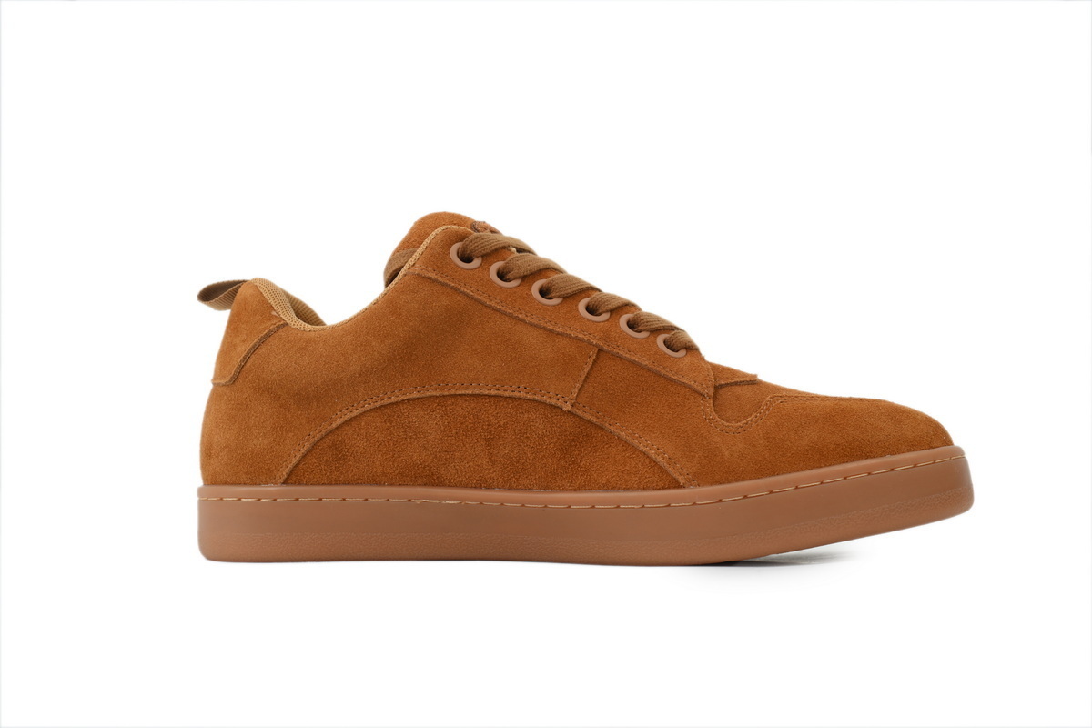 Celine Huntington Suede Sneaker Brown