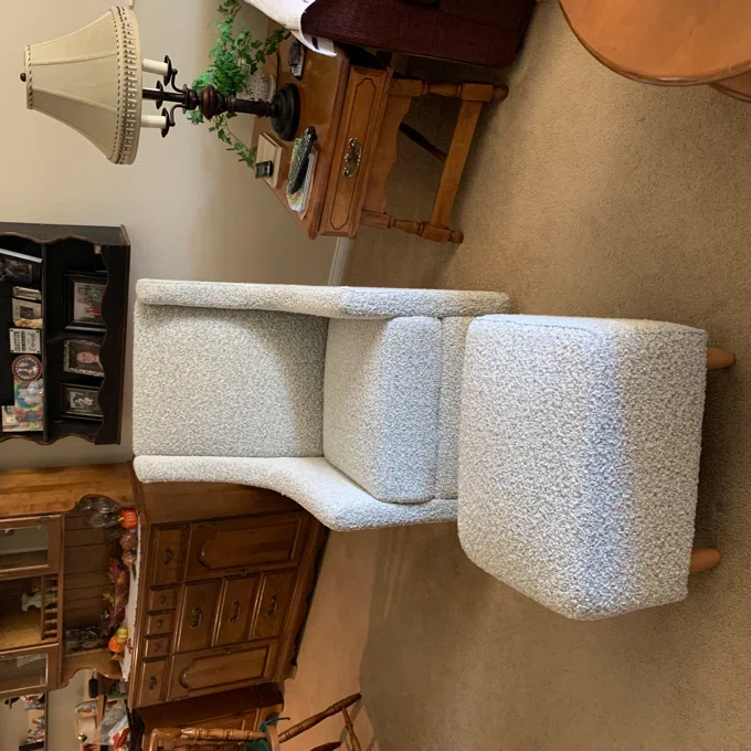 Toco Swivel Glider with Ottoman Set