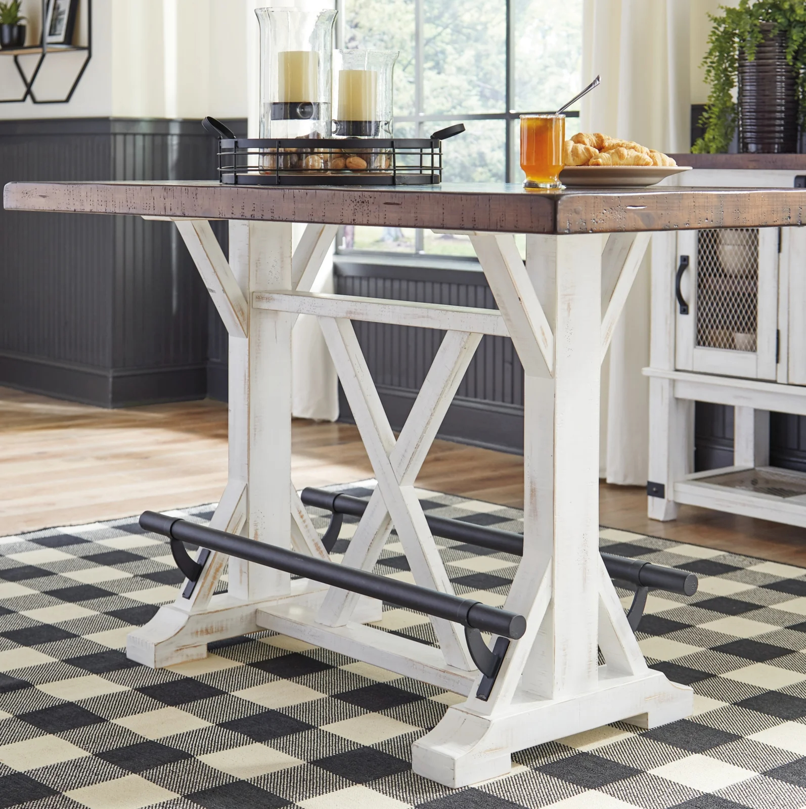 Roesler 4 - Person Counter Height Dining Set