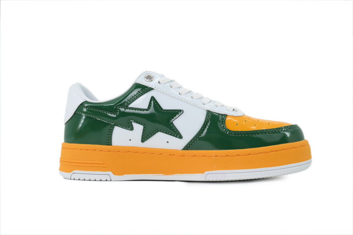 A BATHING APE BAPE Grey Yellow Green OZXSHM327911Q