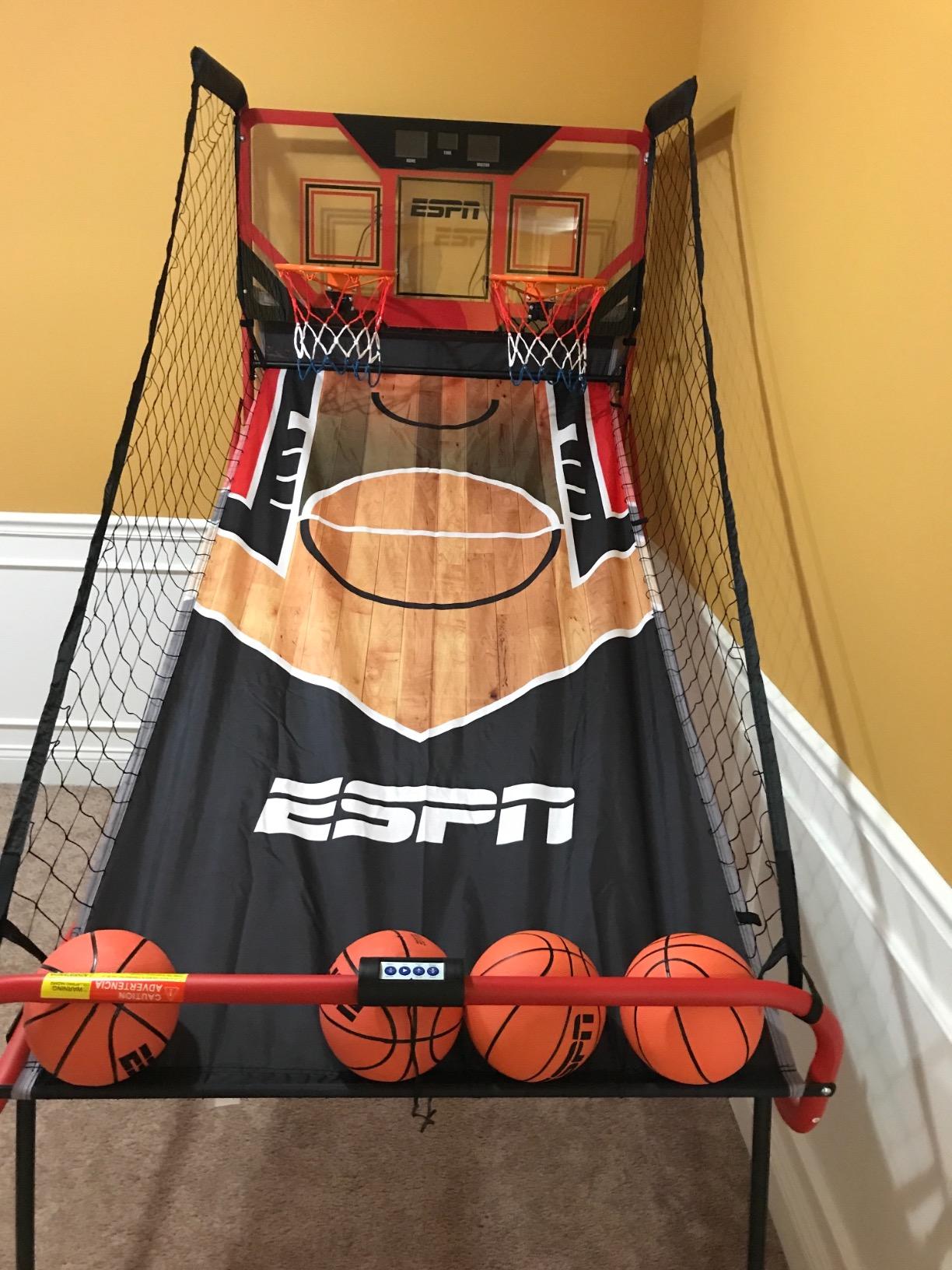 2 Player Space Saving Arcade Basketball