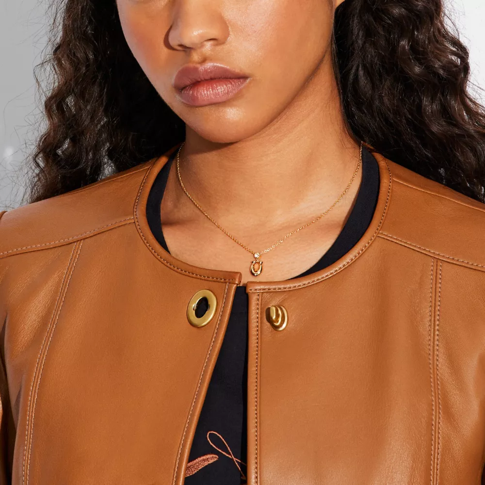 COAthtCH Signature Crystal Necklace