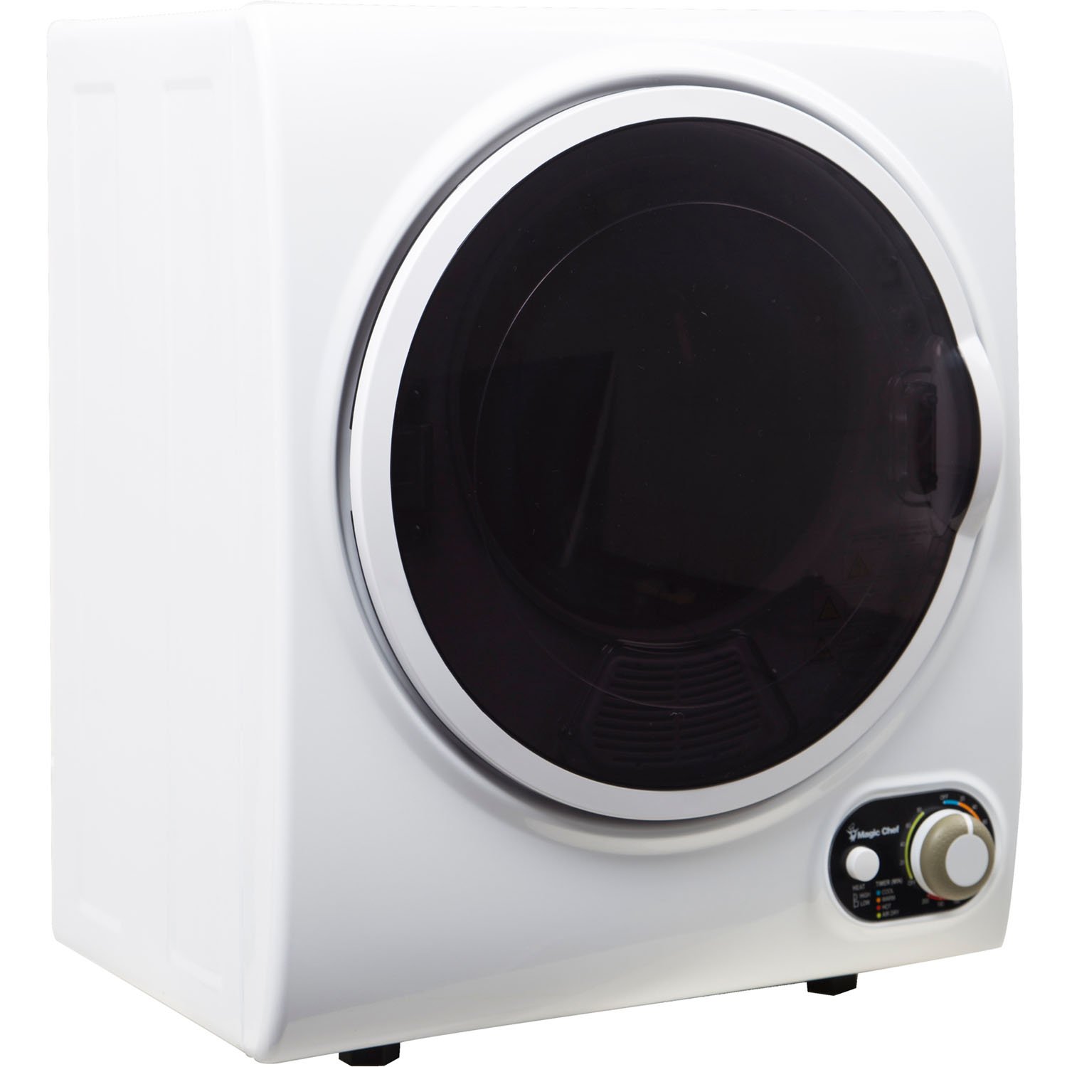 Magic Chef Compact Electric White MCSDRY15W 1.5 cu. ft. Laundry