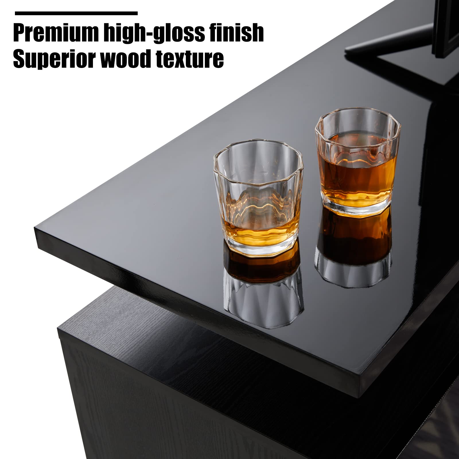Fireplace TV Stand with 36