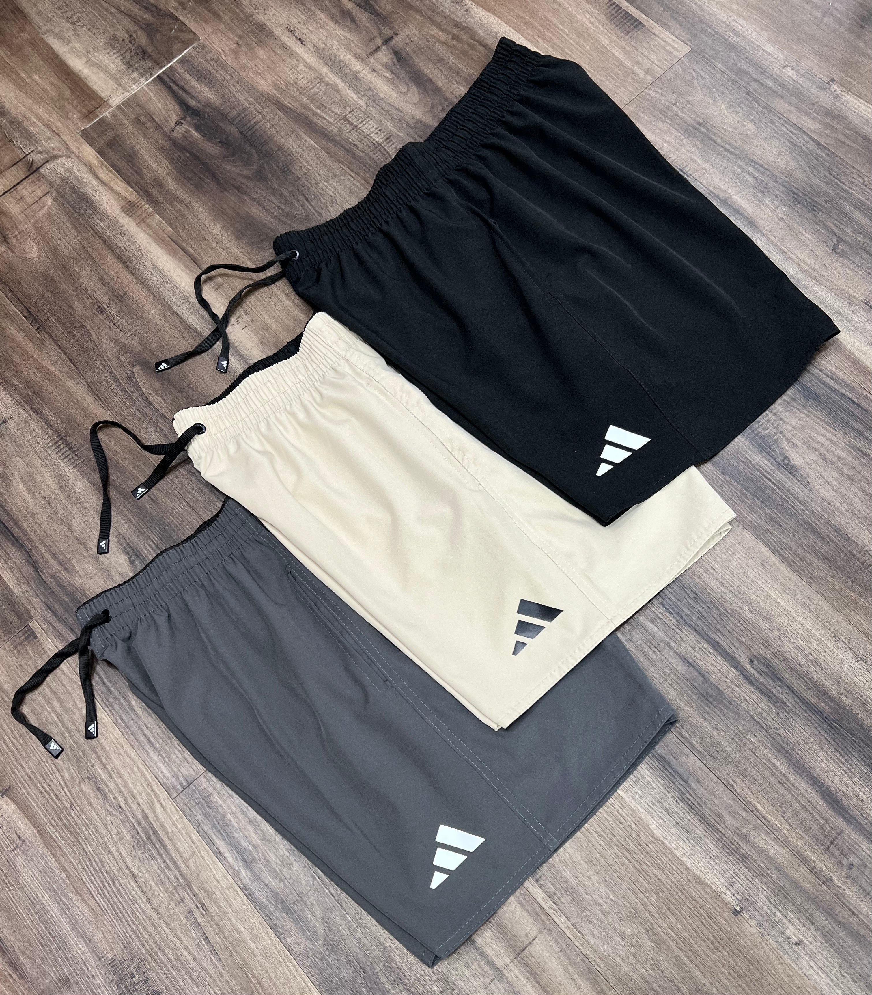 Shorts dri-fit  kit 3 unidades