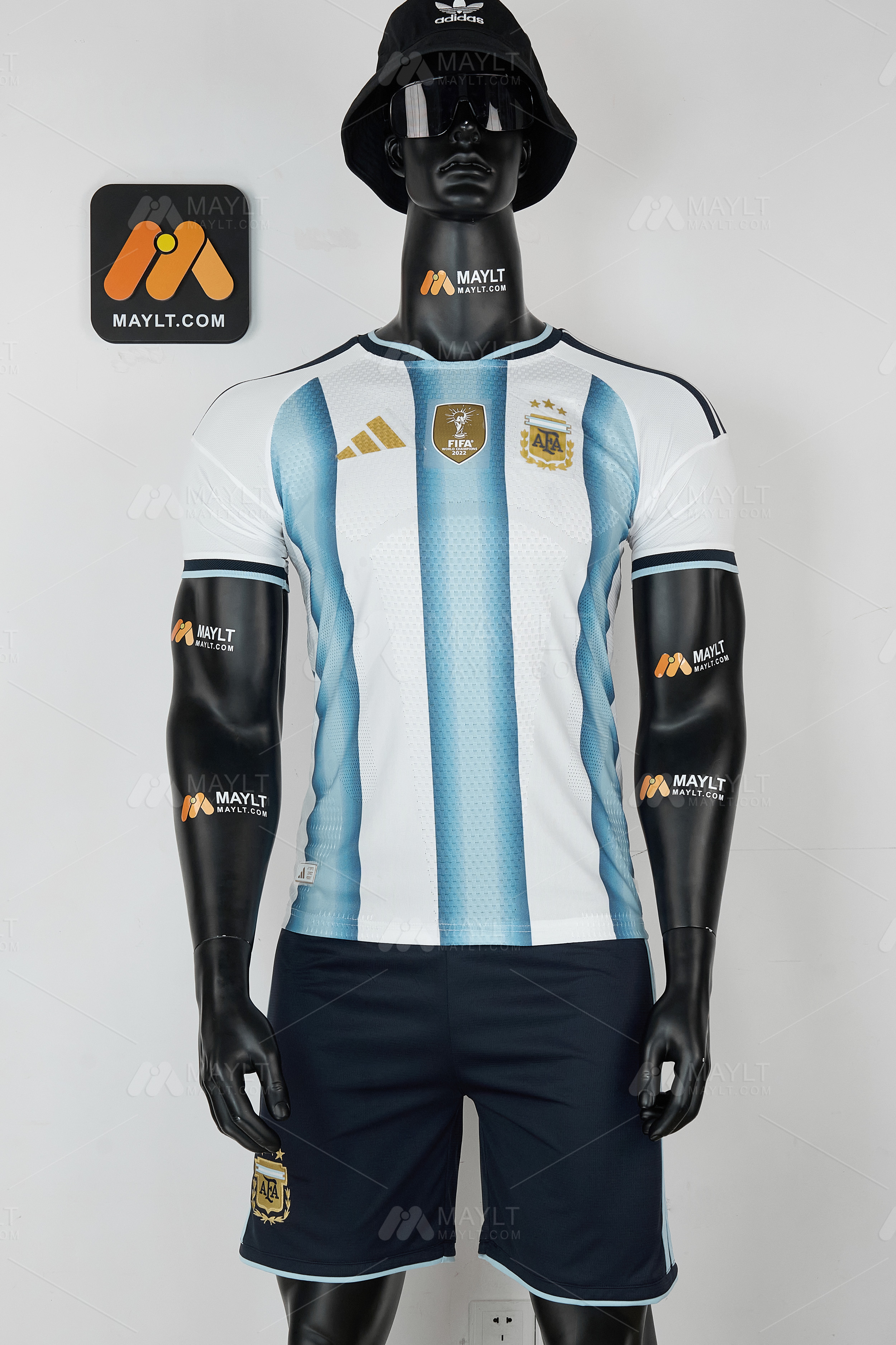 2026 Argentina Adidas Home Soccer Jersey 26WC SOA MN