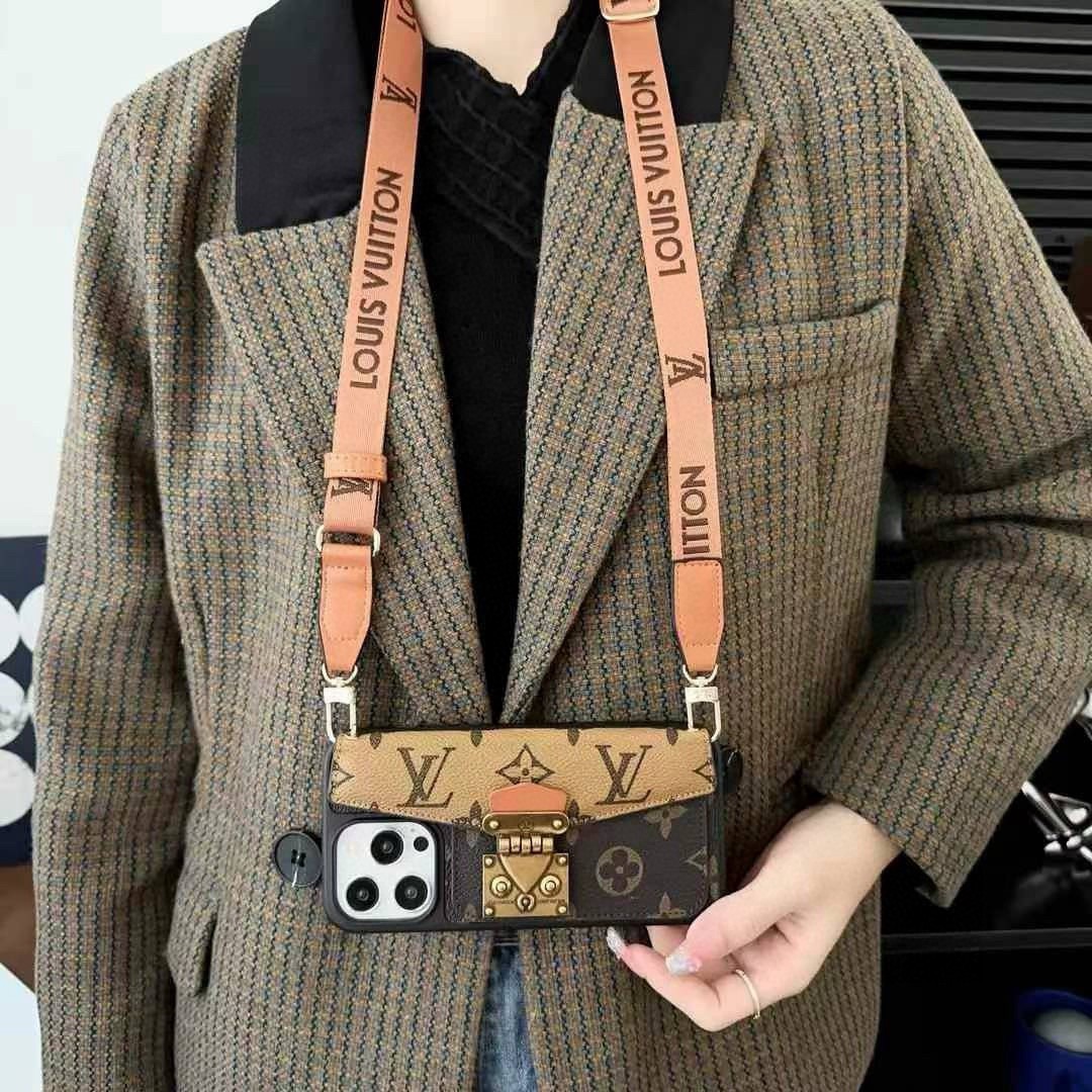 LV Vintage Mailbag Crossbody Card Phone Case