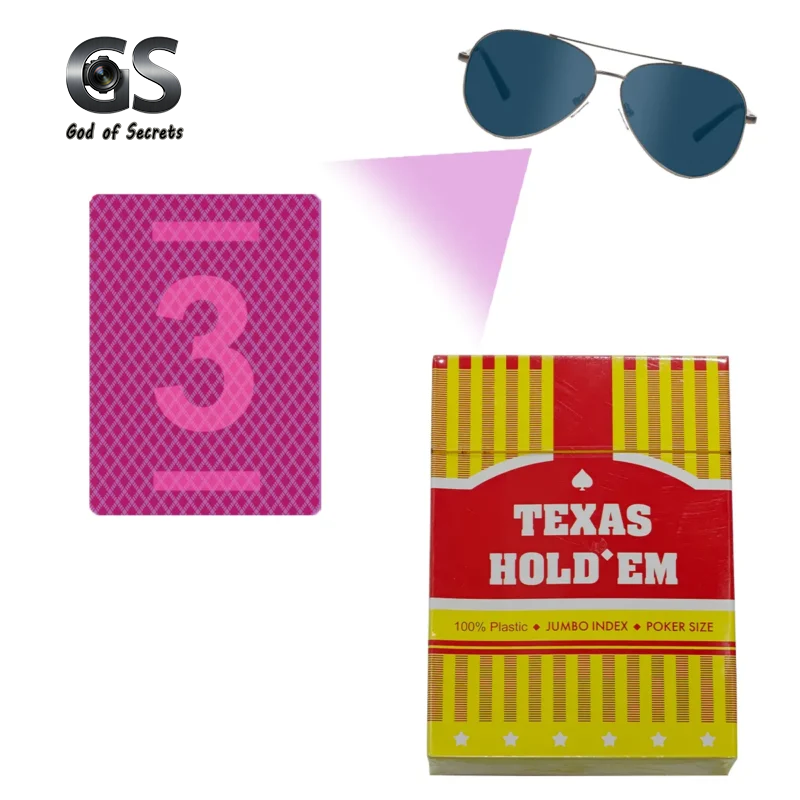 Taide Texas Hold’em Invisible Ink Poker Cards for Poker Glasses Cheating