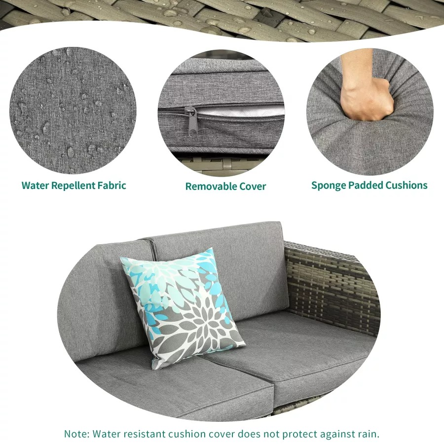 7 Piece Patio Furniture Set