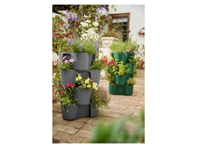 Lot de 4 tours de culture pour pommes de terre ou plantes