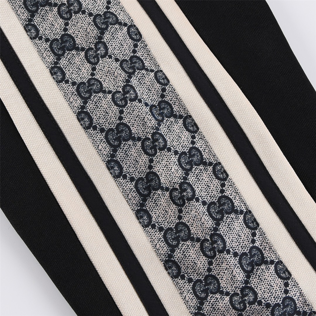 Gucci GG‑striped jersey track pants