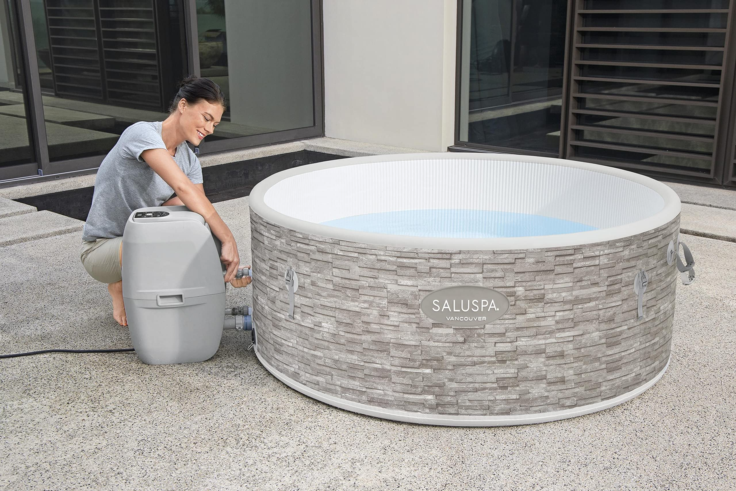 SaluSpa 61x24 Vancouver AirJet Plus