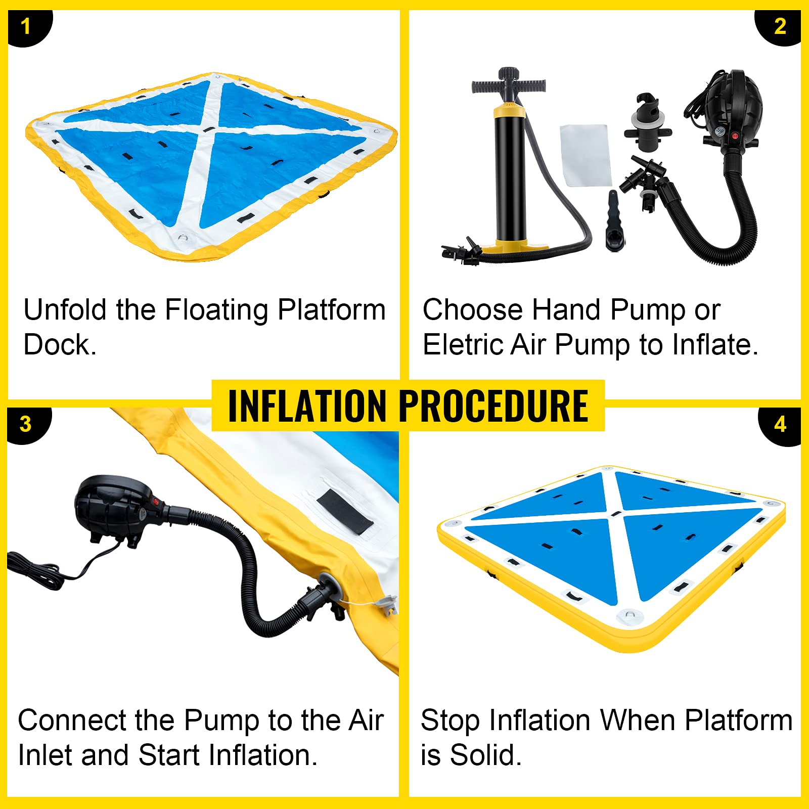 Inflatable Floating Dock