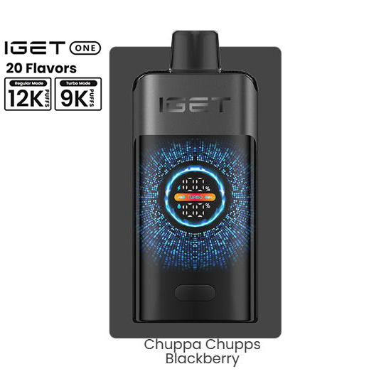 IGET ONE 12000 Puffs - Chuppa Chupps Blackberry【3-7 days】