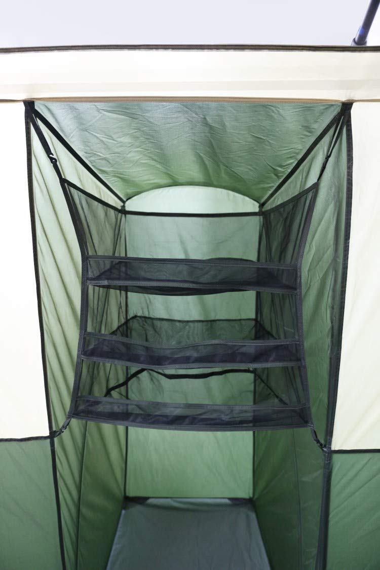Spacious & Comfortable 12 Person Cabin Tent with 2 Closets
