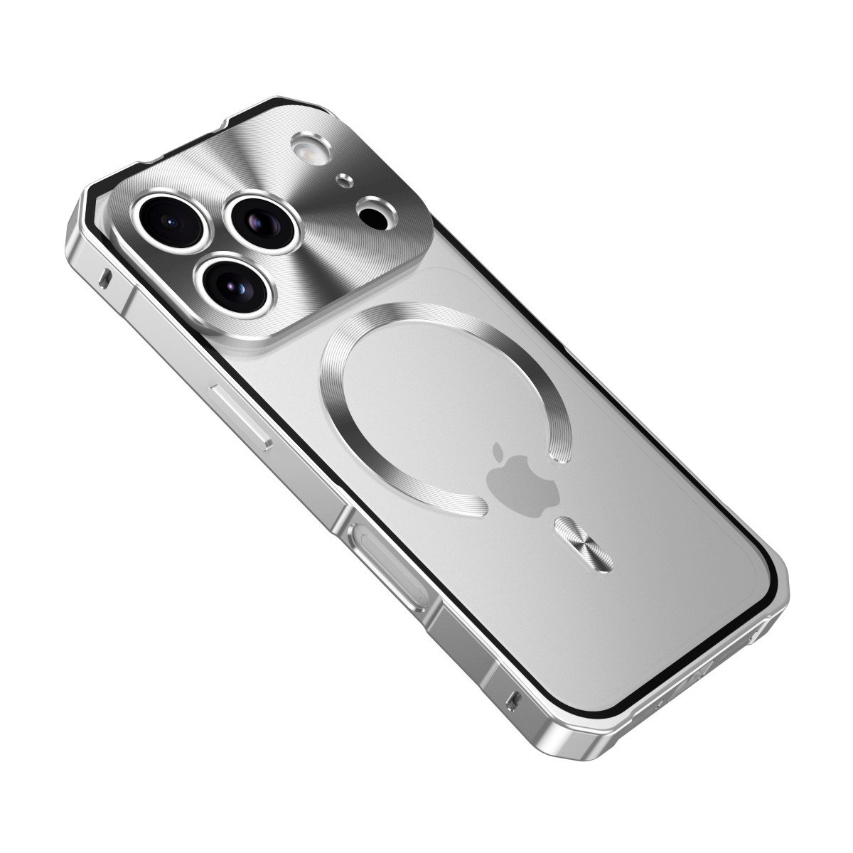 iPhone 15 Pro Max Tempered Glass Magnetic - back view
