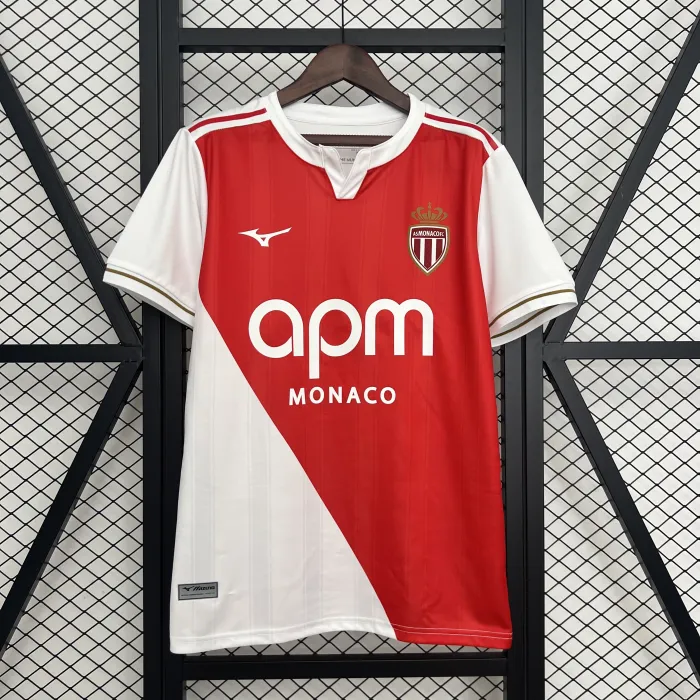 AS Monaco Home Jersey Fan Version 25/26