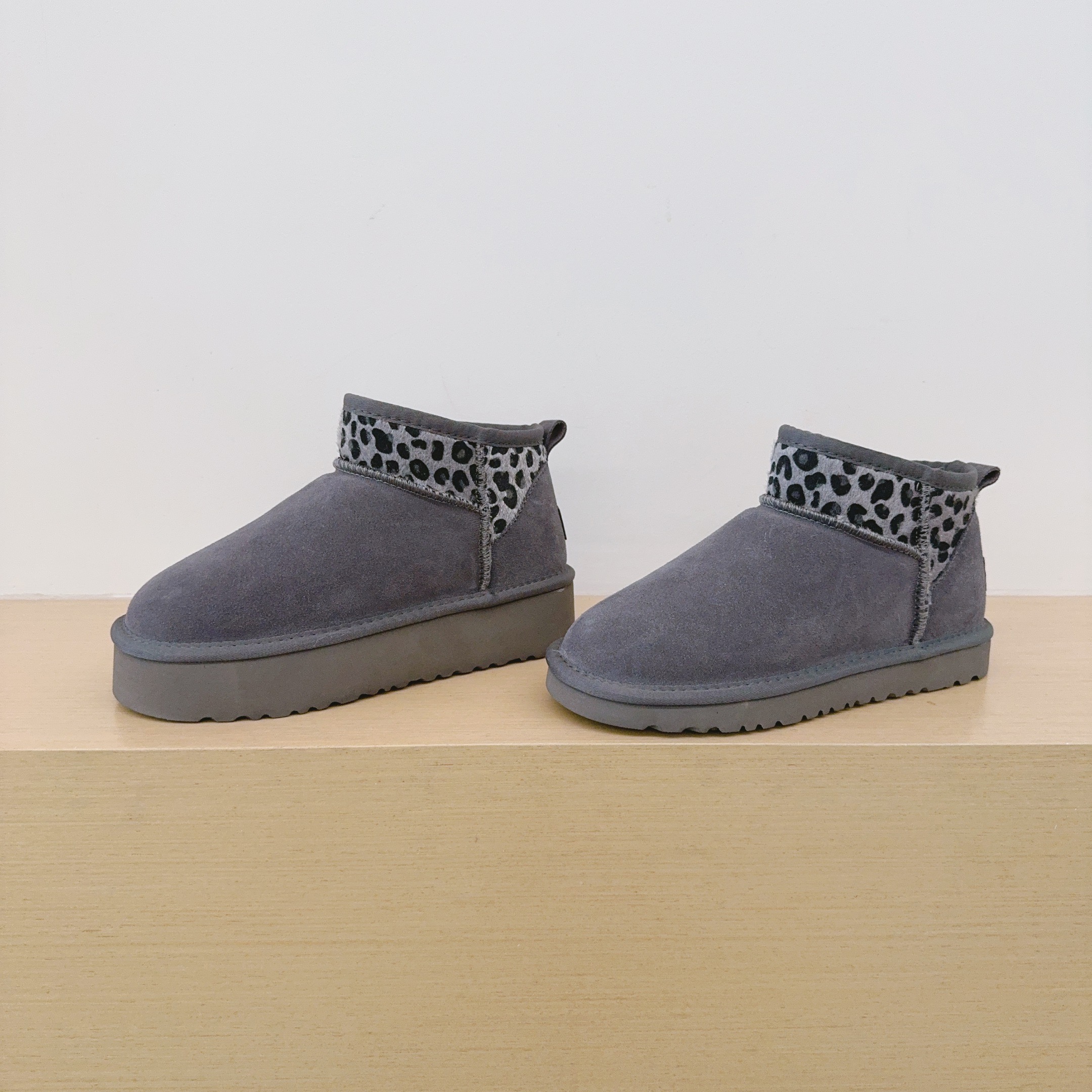 UGG Kids Platform 6109 Leopard Color-Block