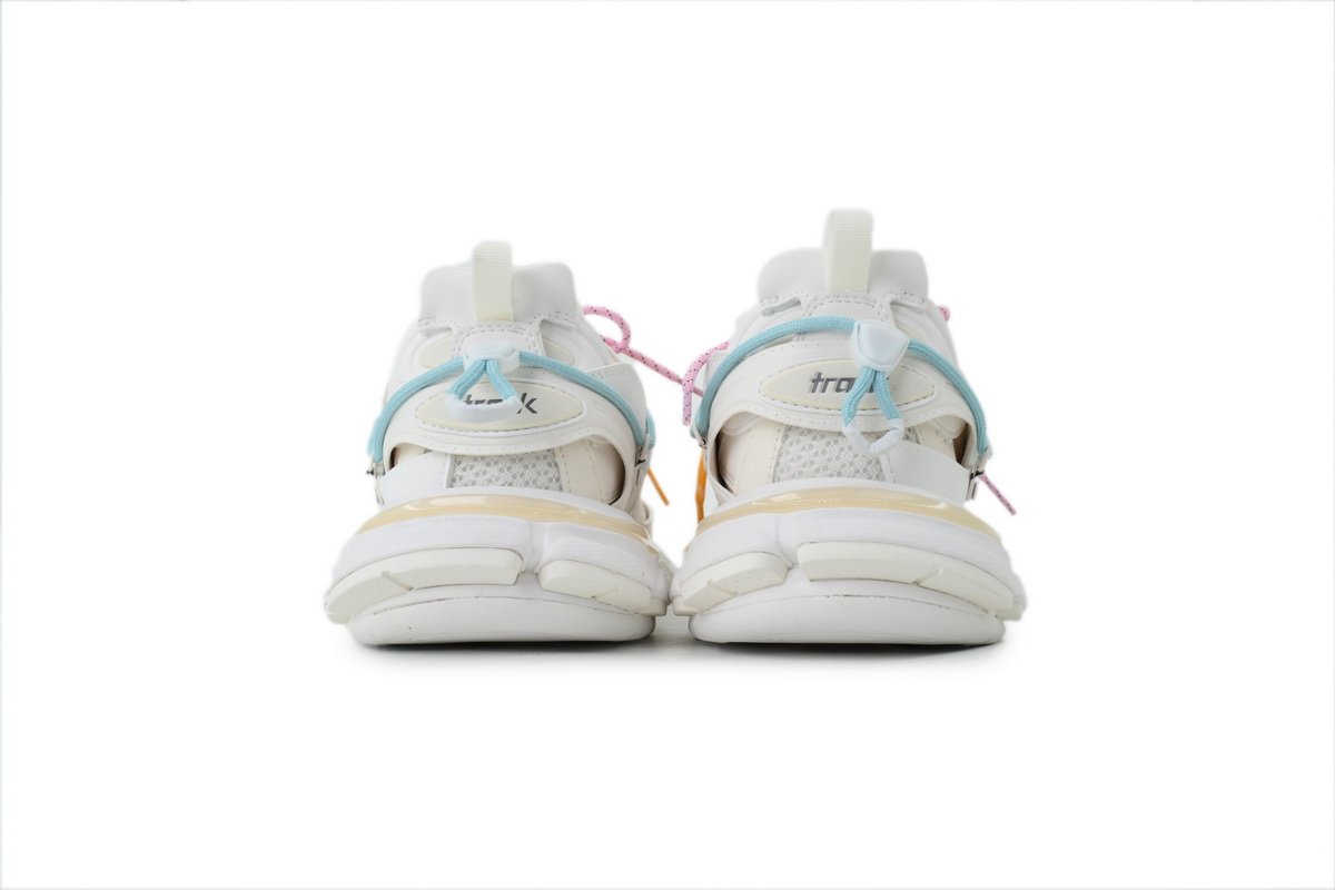 Balenciaga Track Trail Lace White Red 800592 WTEHK 0123