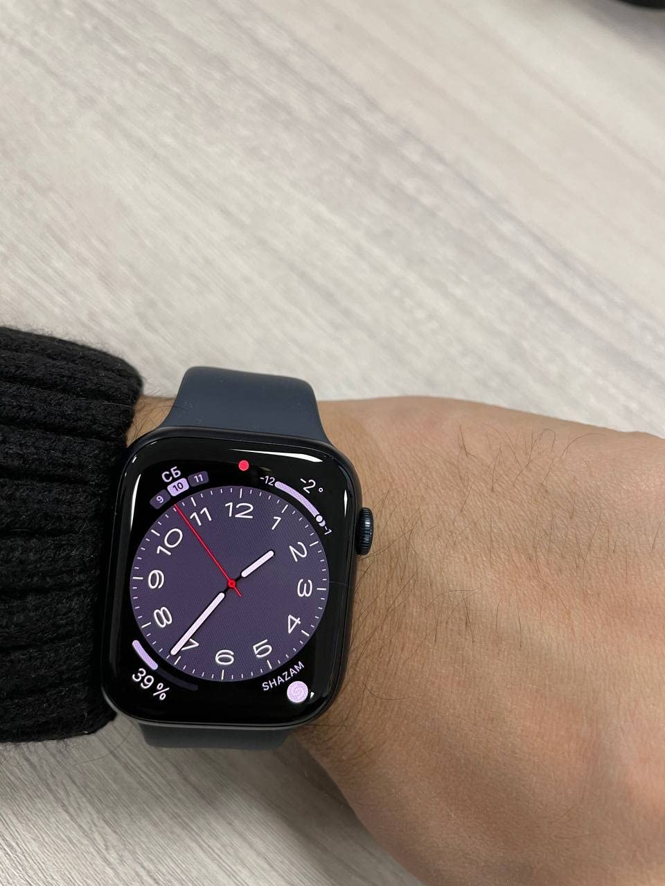 Apple Watch 8 Smart Watch w/ Midnight Case with Midnight Sport