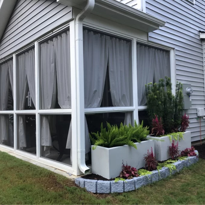 Smyrna Tall Polymer Planter Box