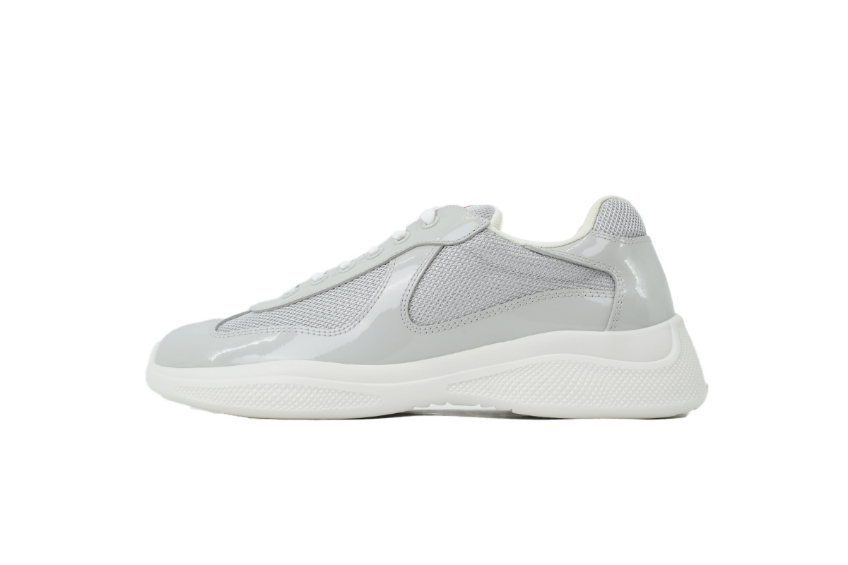 Prada America's Cup Sneakers White Gray