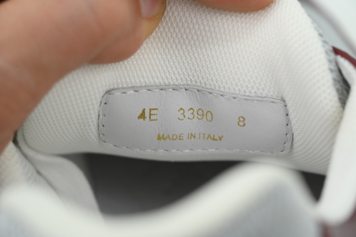 Prada America's Cup Sneakers Wine Red