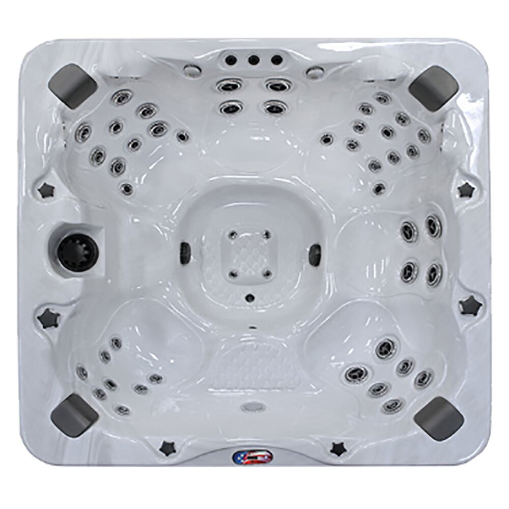 American Spas 7 - Person 56 - Jet Acrylic Square Hot Tub with