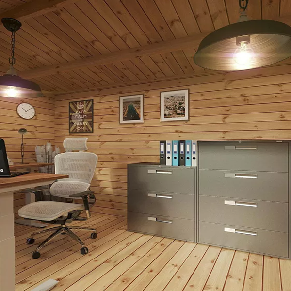 Mercia 4M x 3m Grizedale Log Cabin -- 19mm