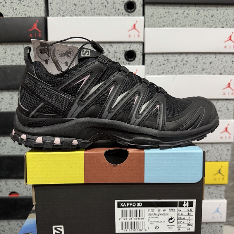 Salomon XA PRO 3D Black Pink Edition B Sneakers