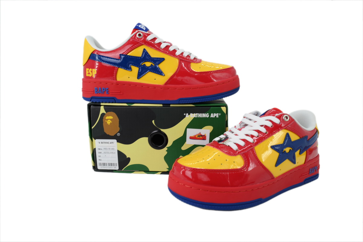 KidSuper × A BATHING APE BAPE STA ESP Red 1M23 191 933