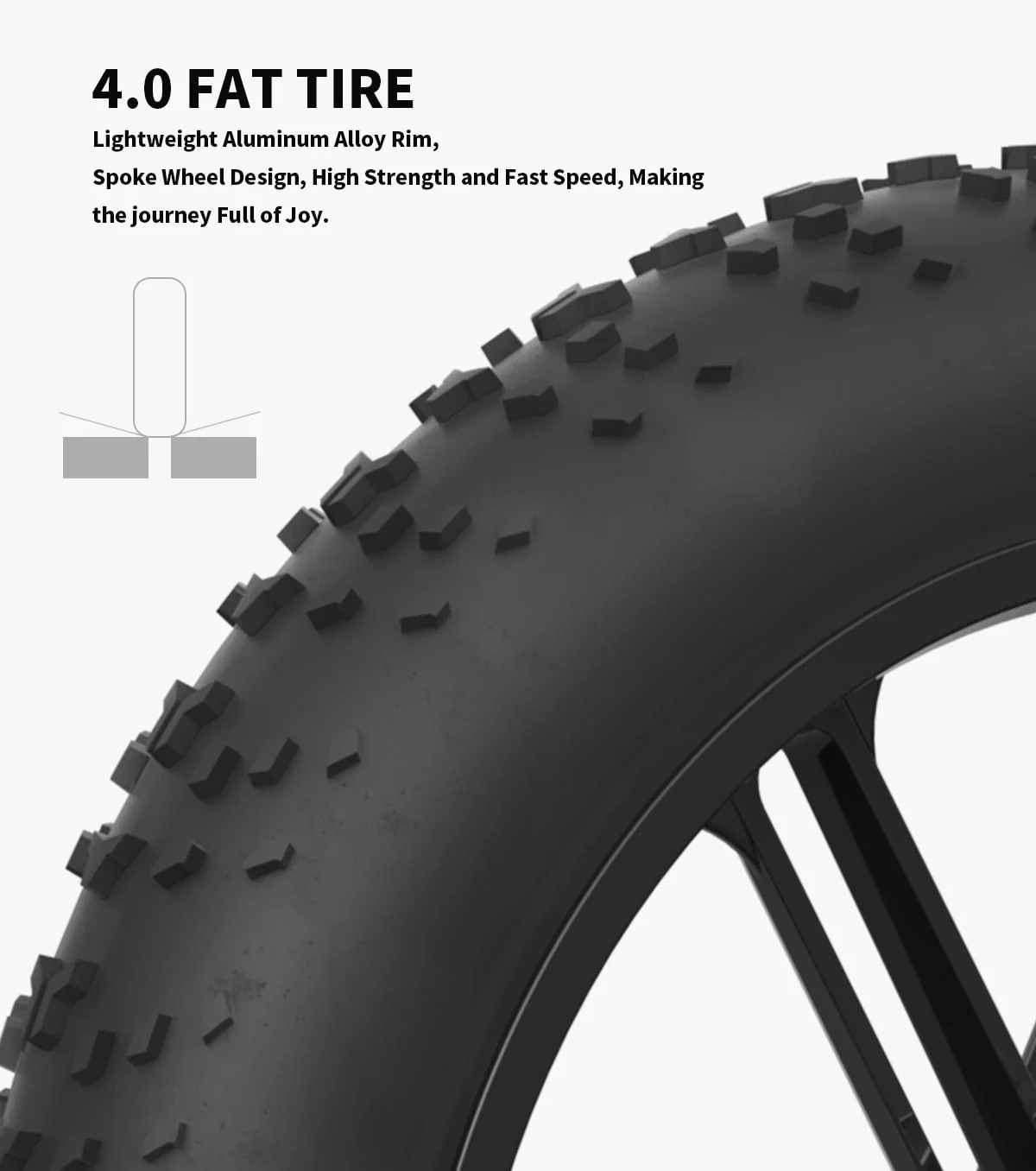 Aostirmotor 20in Fat Tire Electric Bike, 750W, 48V 12.5Ah
