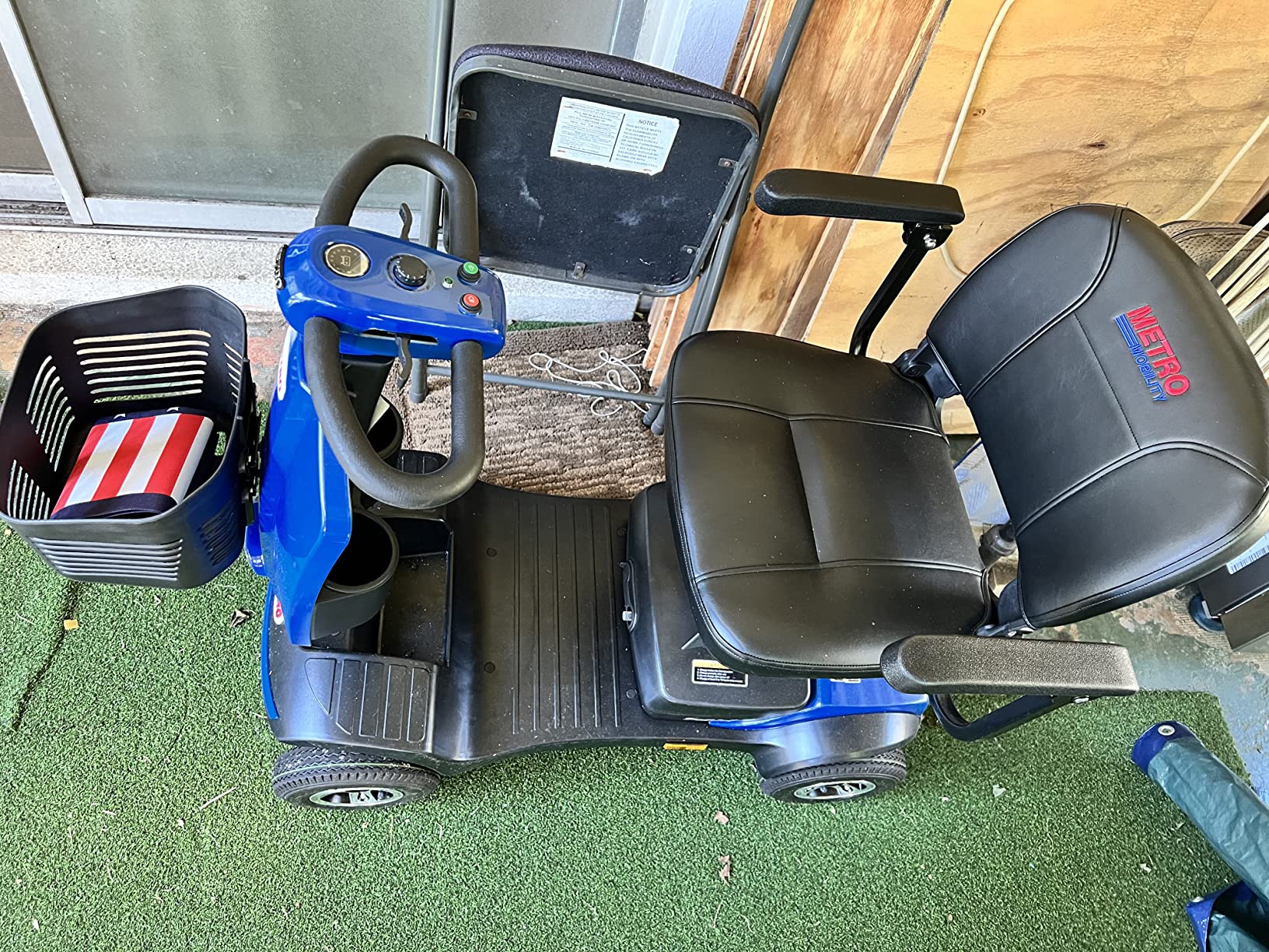 Electric Mobility Scooter for Adults Wheelchair Device for Travel